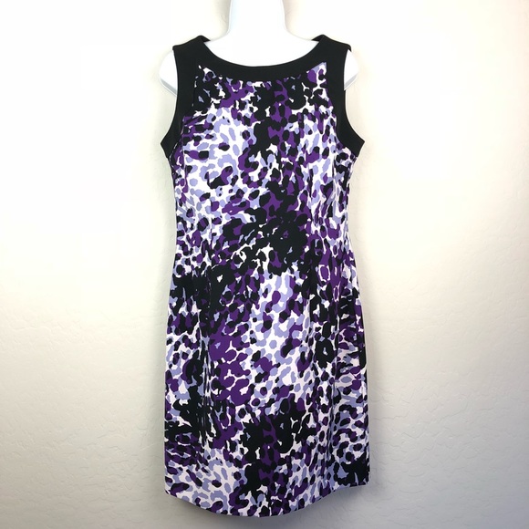 Ronni Nicole Dresses & Skirts - Ronni Nicole 6 Dress Purple White Sleeveless G